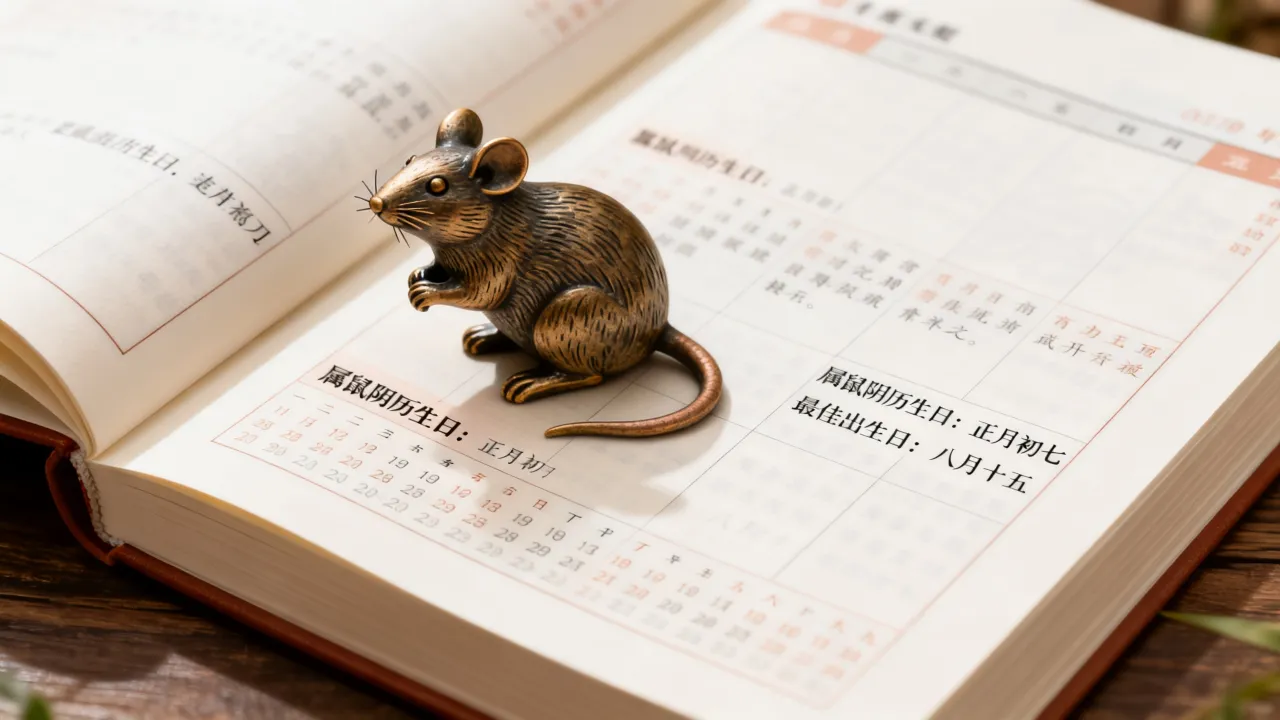 属鼠阴历生日大全是什么？属鼠农历哪天出生最好？