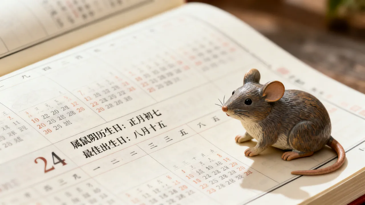 属鼠阴历生日大全是什么？属鼠农历哪天出生最好？