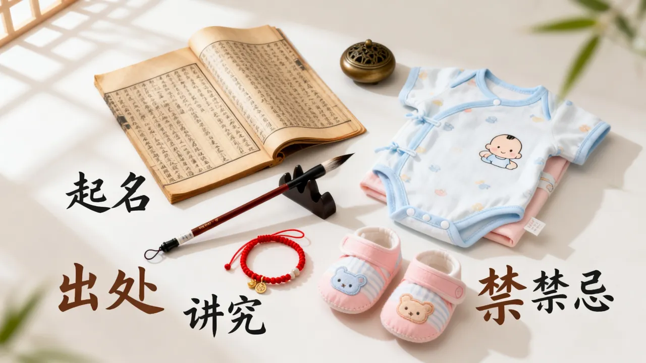 宝宝起名的出处是什么，起名有哪些讲究和禁忌？