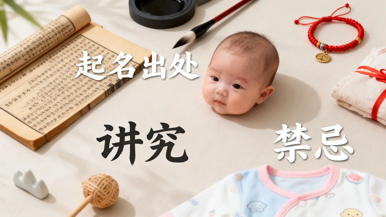 宝宝起名的出处是什么,起名有哪些讲究和禁忌? 宝宝起名的出处是什么,起名有哪些讲究和禁忌?