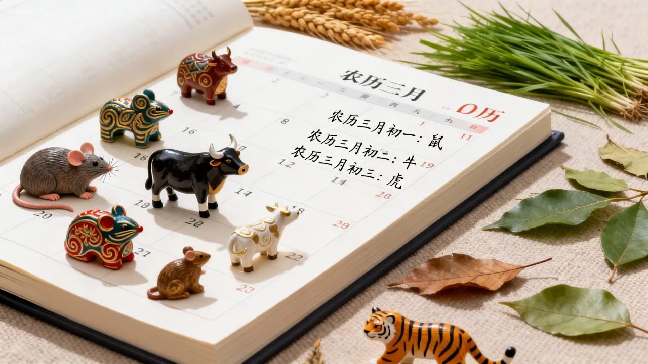 农历三月每天的属相是什么,三月对应哪个生肖 农历三月每天的属相是什么,三月对应哪个生肖