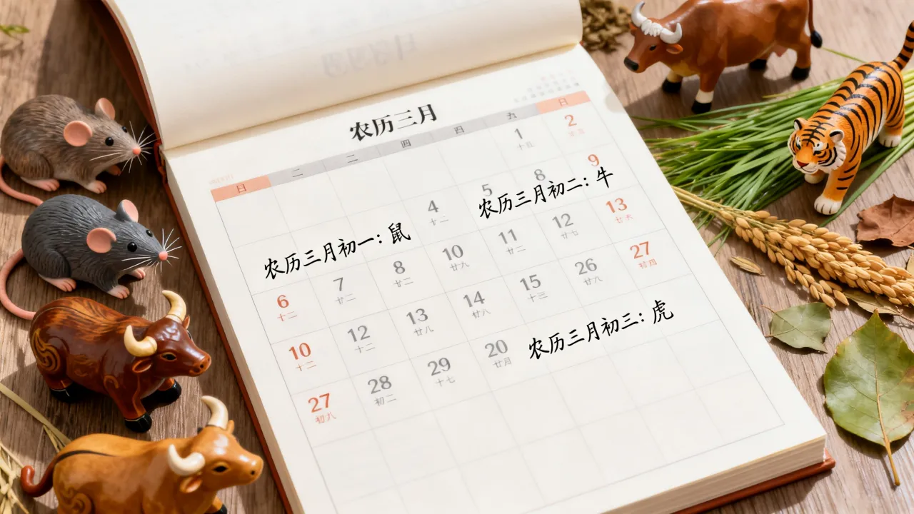 农历三月每天的属相是什么,三月对应哪个生肖 农历三月每天的属相是什么,三月对应哪个生肖