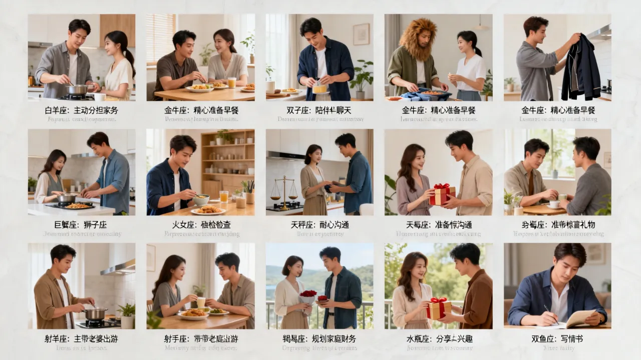 十二星座会对老婆怎么样，十二星座男对老婆态度真实表现如何