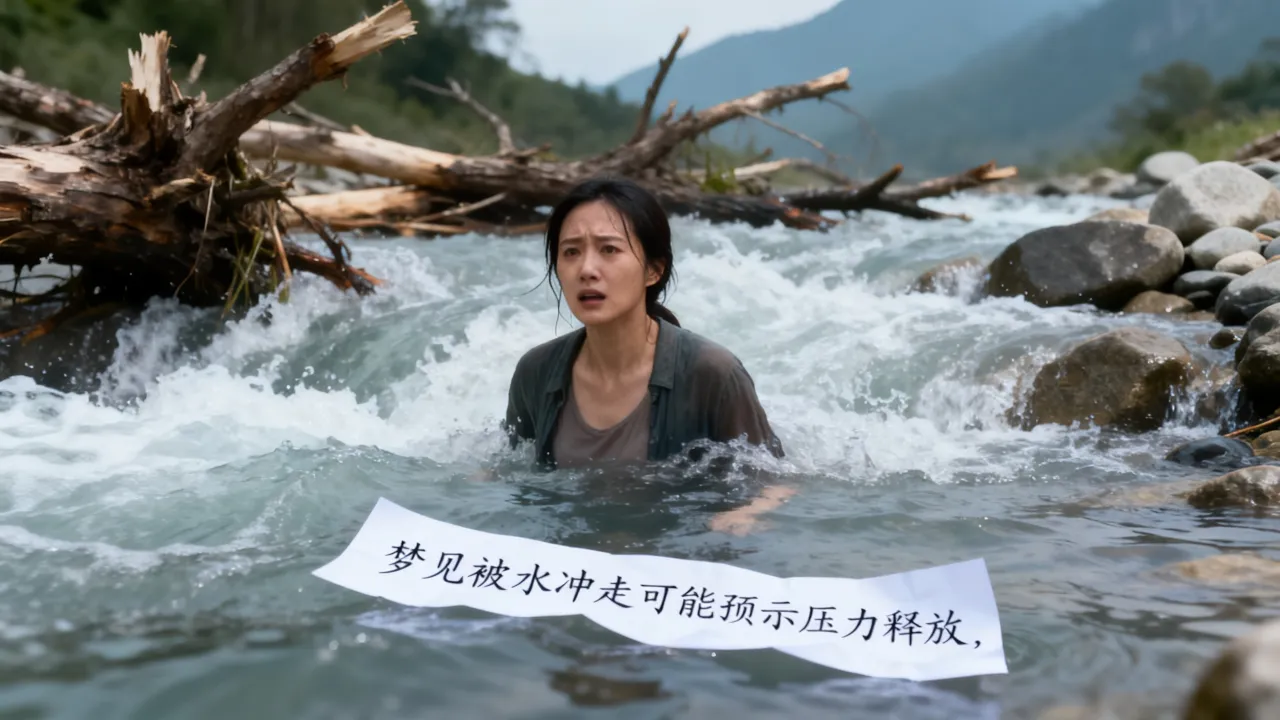 梦见自己被大水冲走了有什么预兆,梦见被水冲走预示什么? 梦见自己被大水冲走了有什么预兆,梦见被水冲走预示什么?