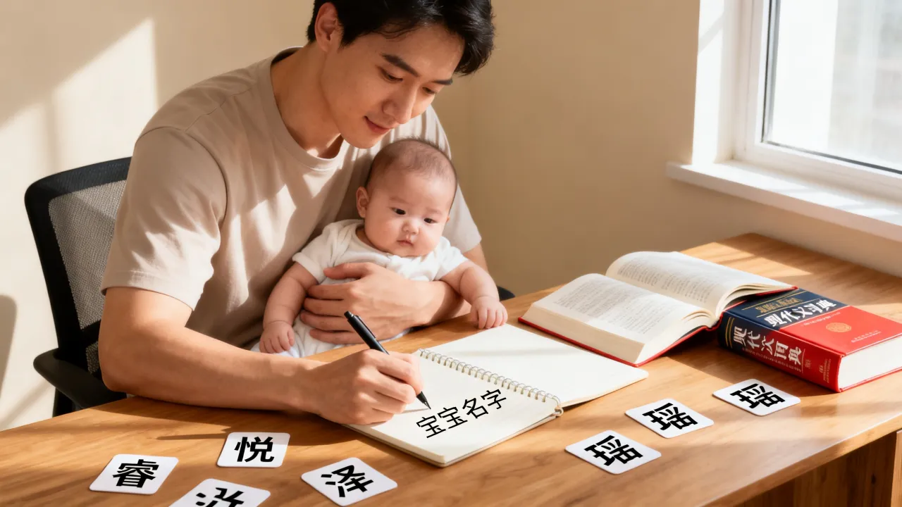 宝宝起名爸爸怎么起，怎样取名好听又吉利？