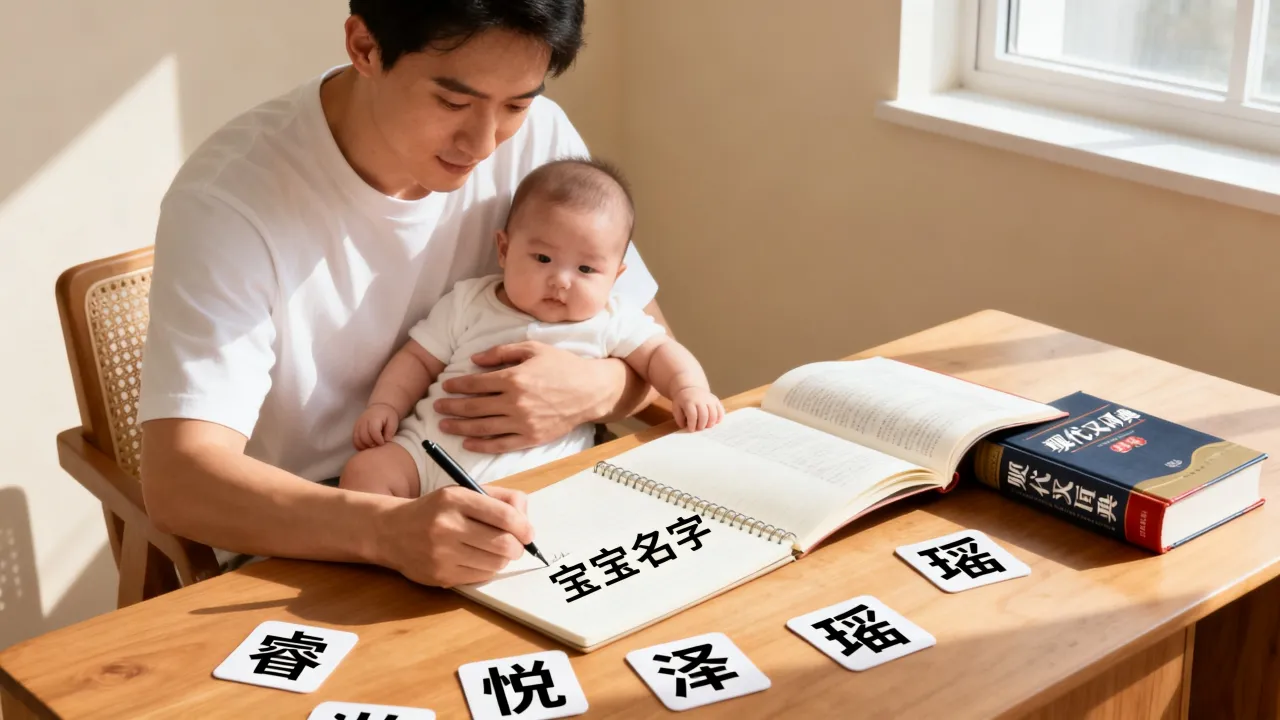 宝宝起名爸爸怎么起，怎样取名好听又吉利？