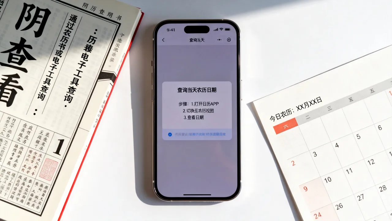 阴历查看是什么？如何准确查询当天的农历日期？