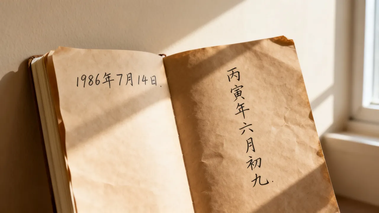 1986年7月14日农历是多少,阴历生日查询 1986年7月14日农历是多少,阴历生日查询