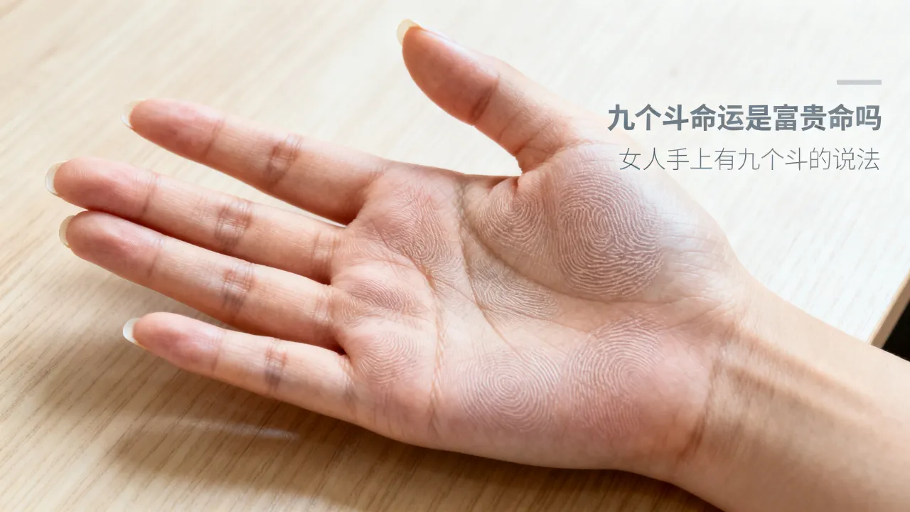 九个斗命运是富贵命吗,女人手上有九个斗有什么说法 九个斗命运是富贵命吗,女人手上有九个斗有什么说法
