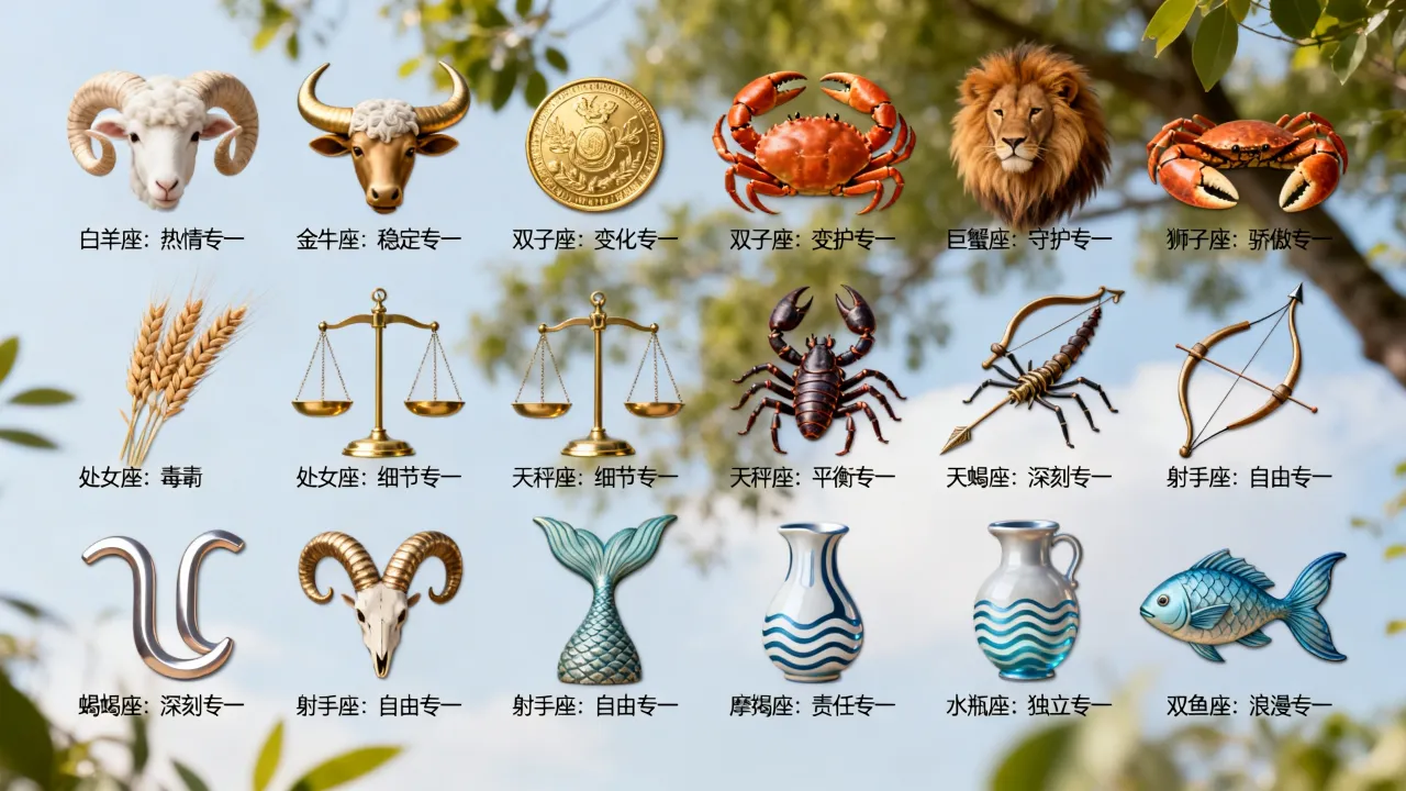 十二星座谁最专一?如何判断你的星座爱情忠诚度排名 十二星座谁最专一?如何判断你的星座爱情忠诚度排名