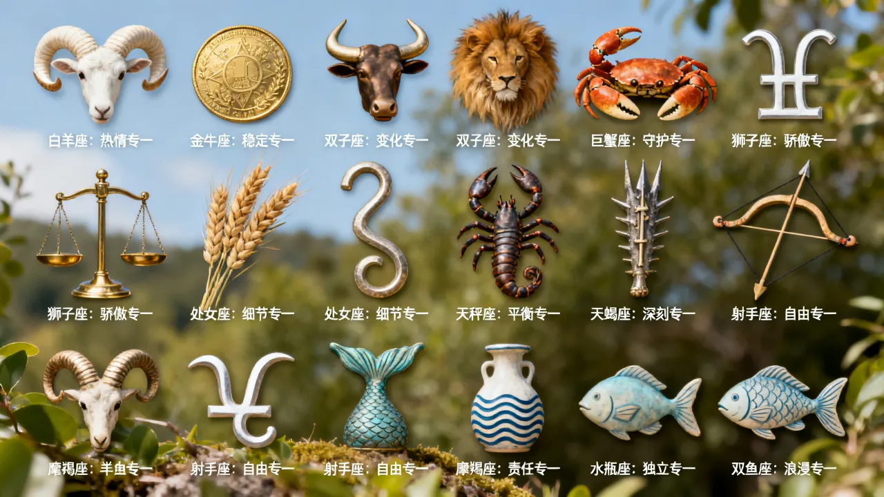 十二星座谁最专一？如何判断你的星座爱情忠诚度排名