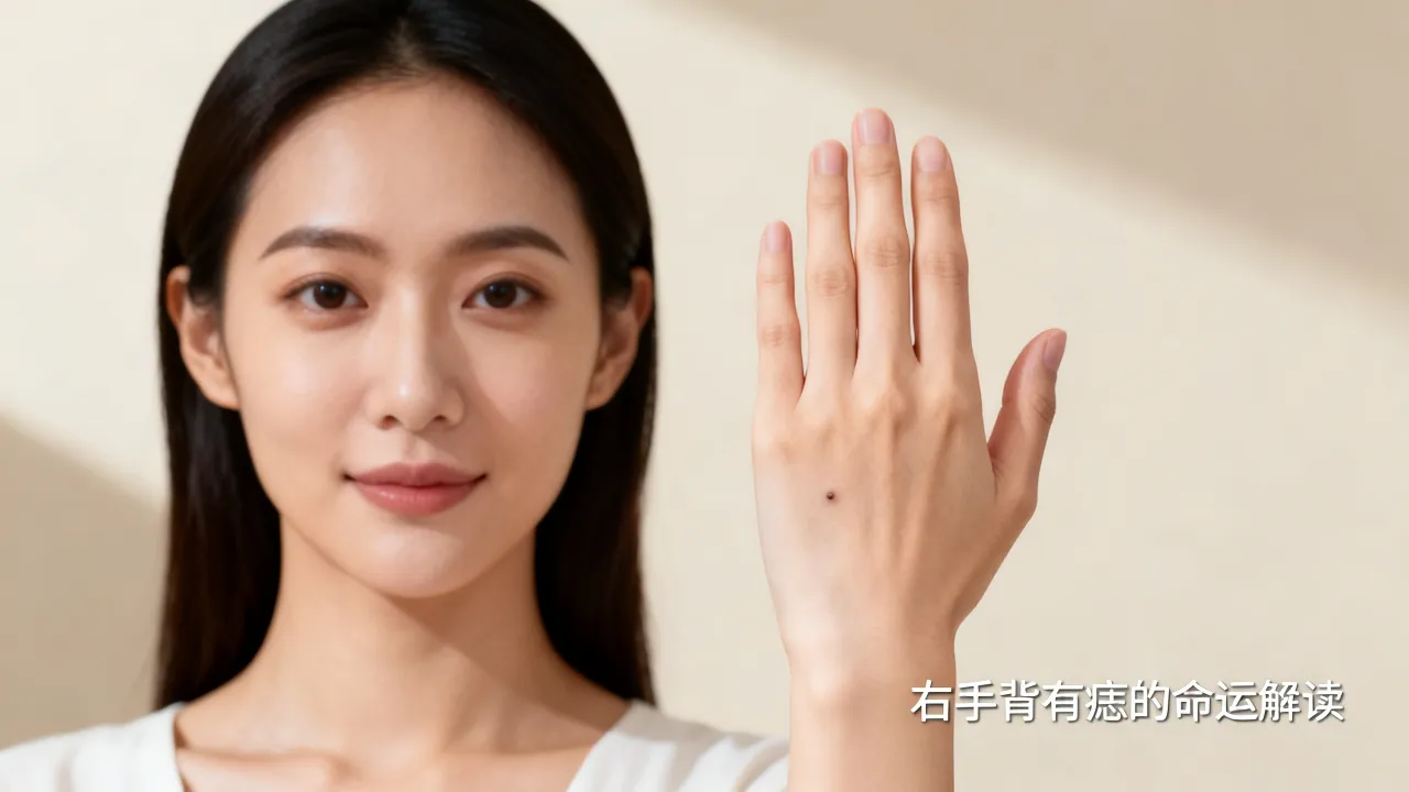 右手背有痣的女人命运如何？右手背有痣的女人命运好不好？