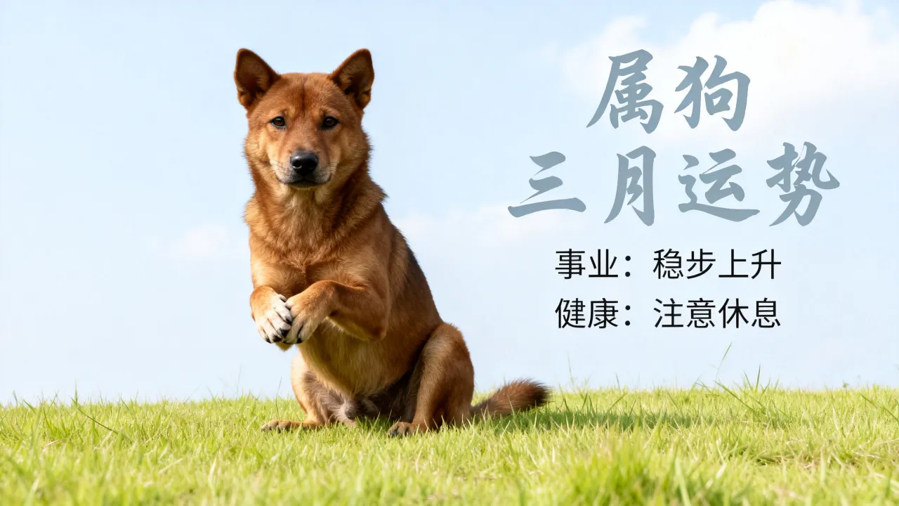 3月属狗命运如何，属狗人三月运势好不好？