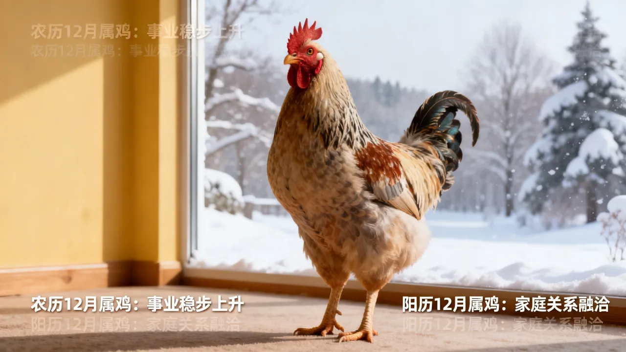 属鸡农历12月出生命运如何，属鸡阳历12月生人运势好不好？
