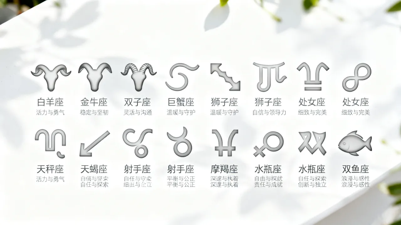 十二星座符号名字大全,十二星座符号各代表什么含义? 十二星座符号名字大全,十二星座符号各代表什么含义?