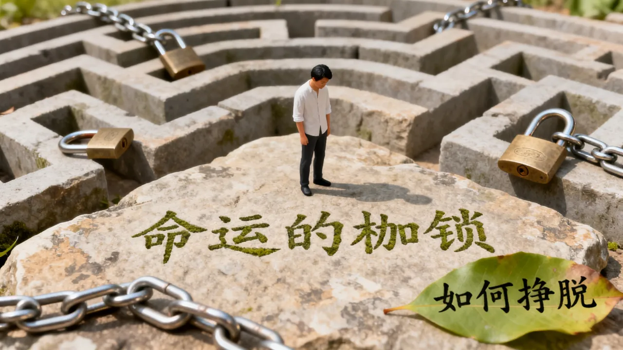 命运困在何处？如何摆脱命运的束缚，长尾疑问词