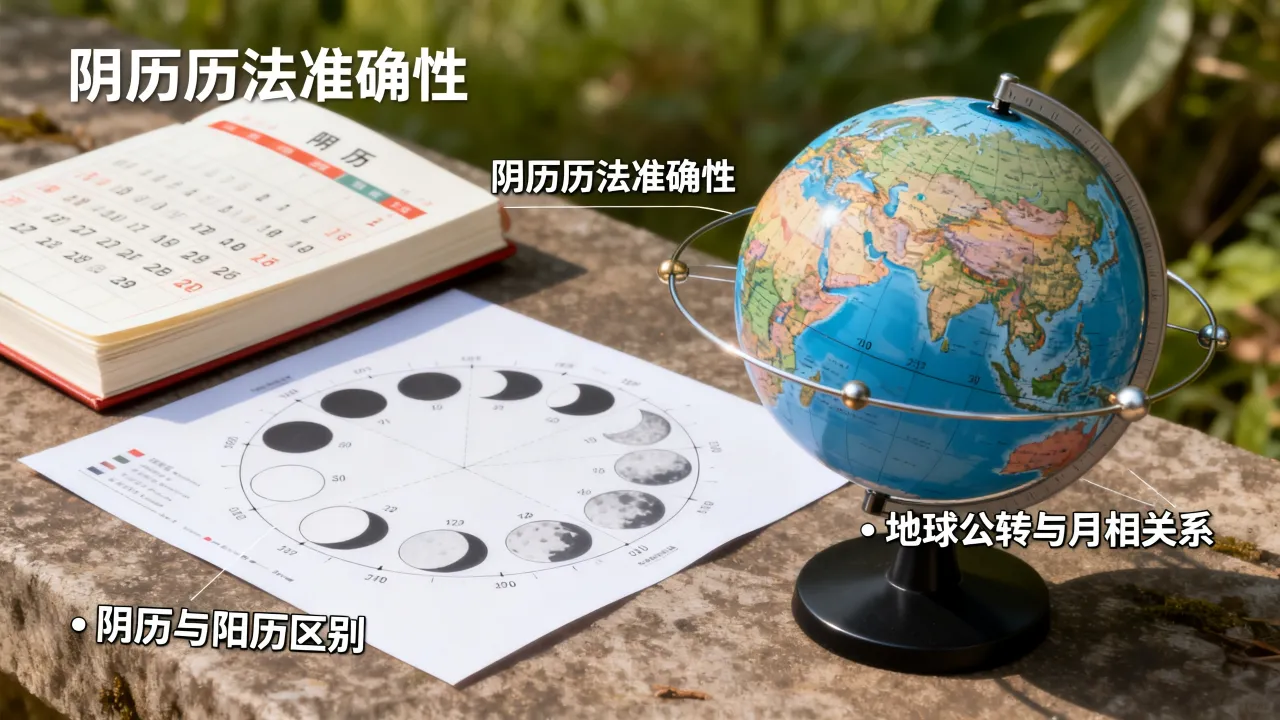 现在的阴历历法还准确吗，阴历和阳历的区别是什么？
