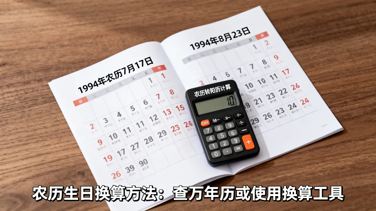 1994年农历7月17日是阳历几号,农历生日怎么换算 1994年农历7月17日是阳历几号,农历生日怎么换算