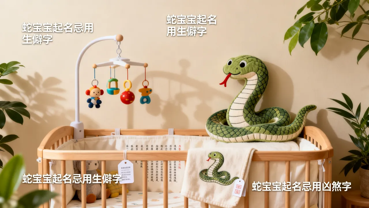 蛇宝宝起名禁忌什么，蛇宝宝起名十大禁忌有哪些