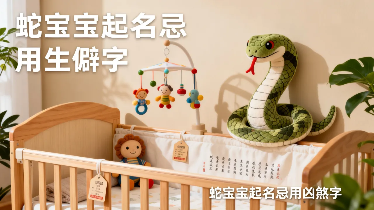 蛇宝宝起名禁忌什么，蛇宝宝起名十大禁忌有哪些