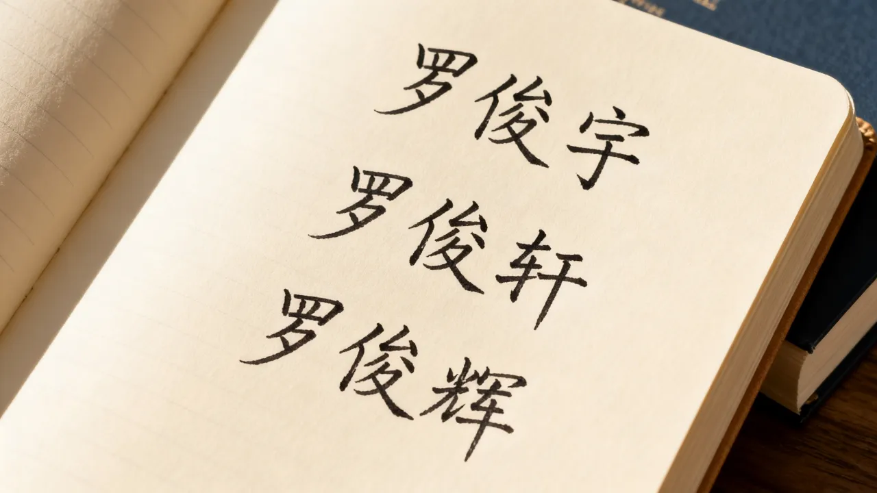 宝宝起名罗俊什么好?罗俊男孩名字后面加什么字好听 宝宝起名罗俊什么好?罗俊男孩名字后面加什么字好听