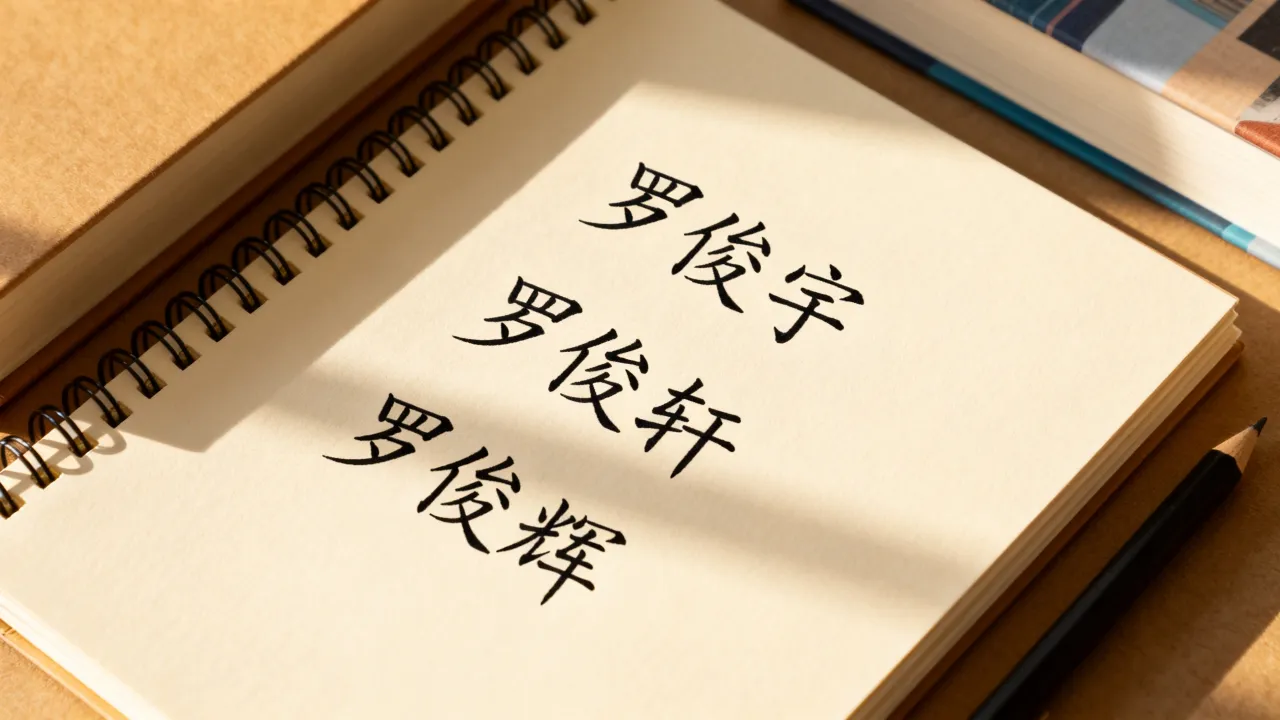宝宝起名罗俊什么好?罗俊男孩名字后面加什么字好听 宝宝起名罗俊什么好?罗俊男孩名字后面加什么字好听