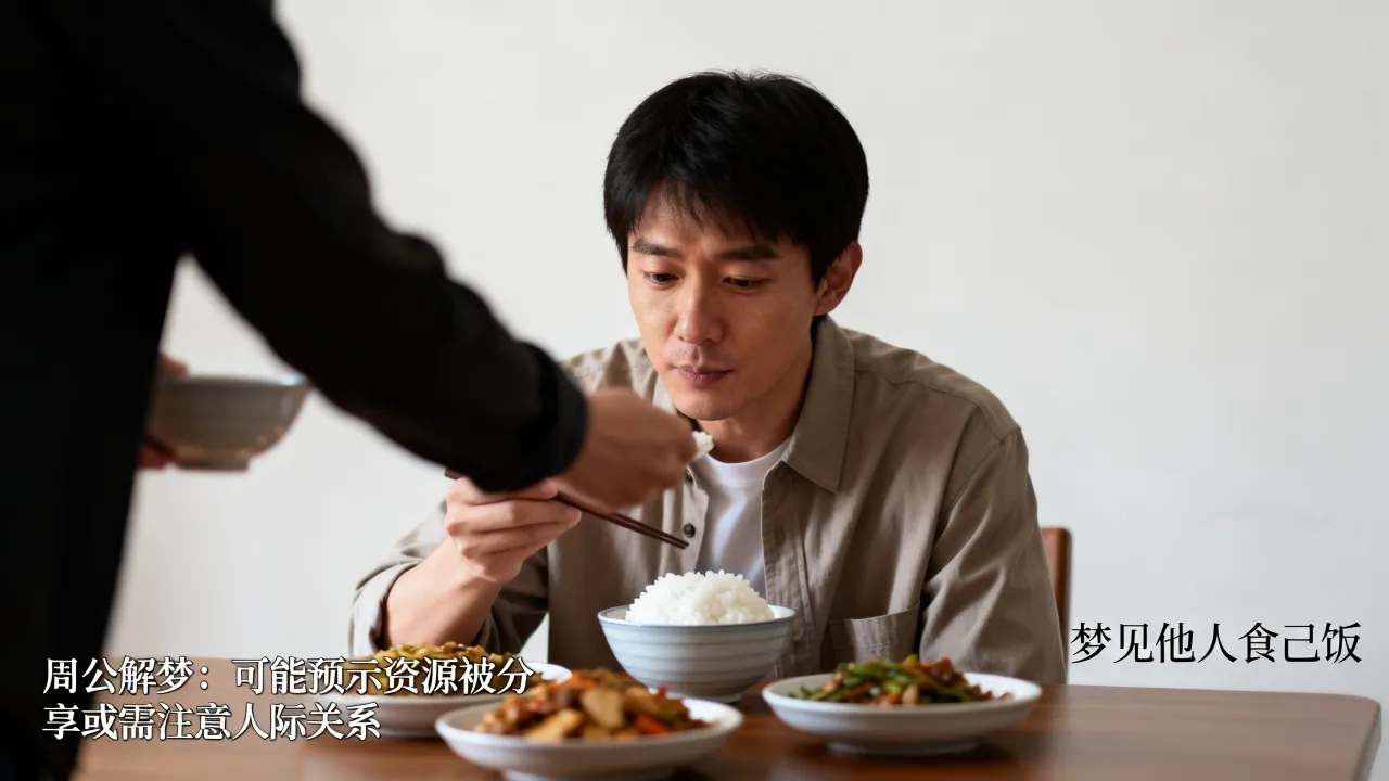 梦见别人吃自己的饭是什么预兆,周公解梦预示什么? 梦见别人吃自己的饭是什么预兆,周公解梦预示什么?