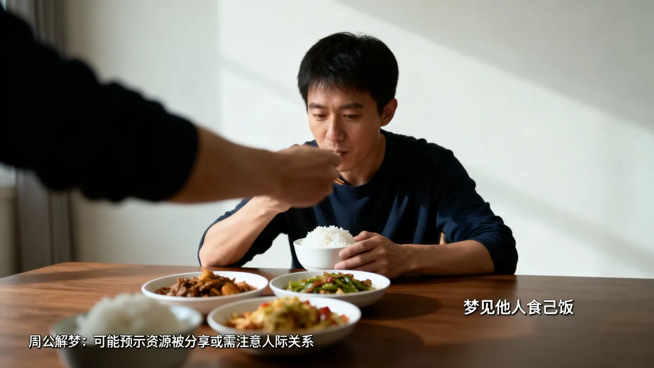梦见别人吃自己的饭是什么预兆,周公解梦预示什么? 梦见别人吃自己的饭是什么预兆,周公解梦预示什么?
