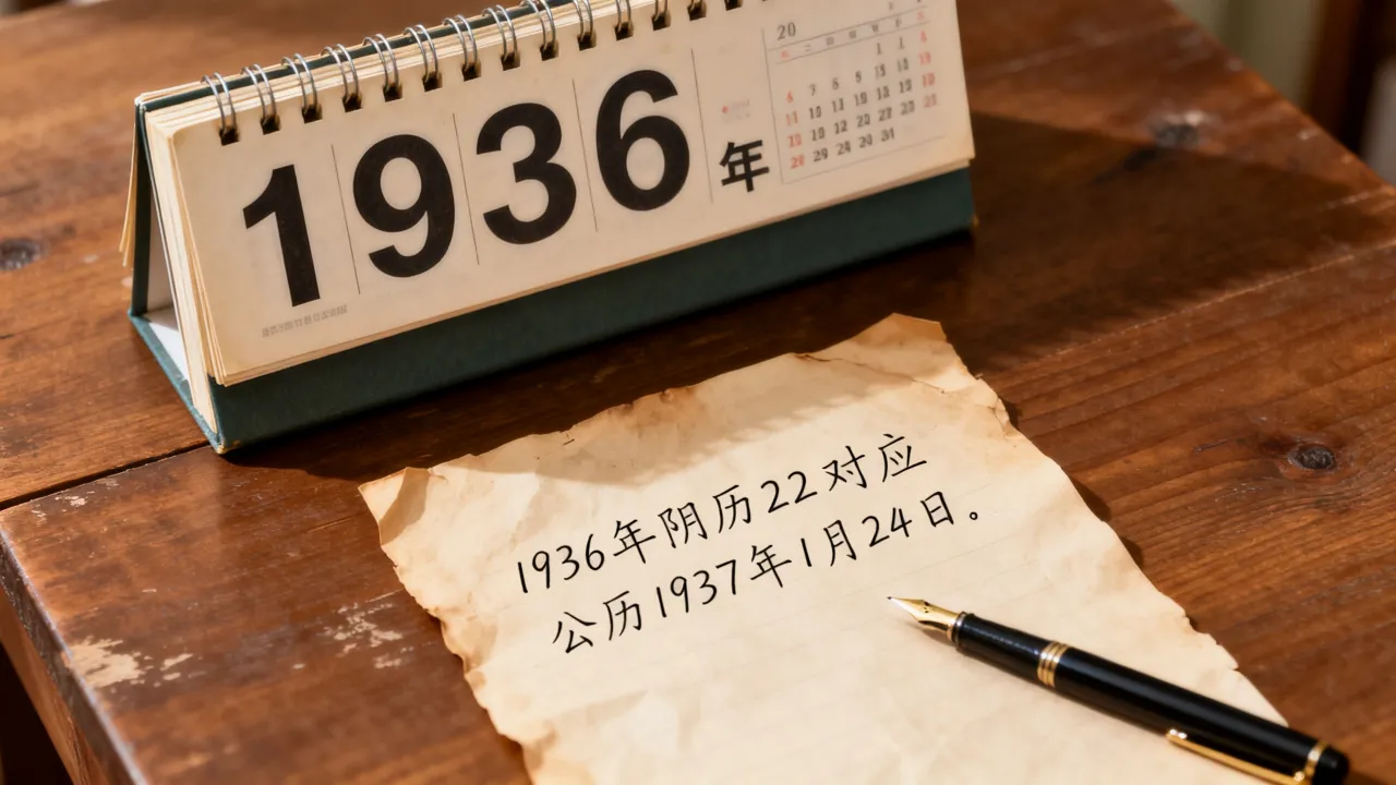 1936年阴历22是几月几号?农历公历转换查询 1936年阴历22是几月几号?农历公历转换查询