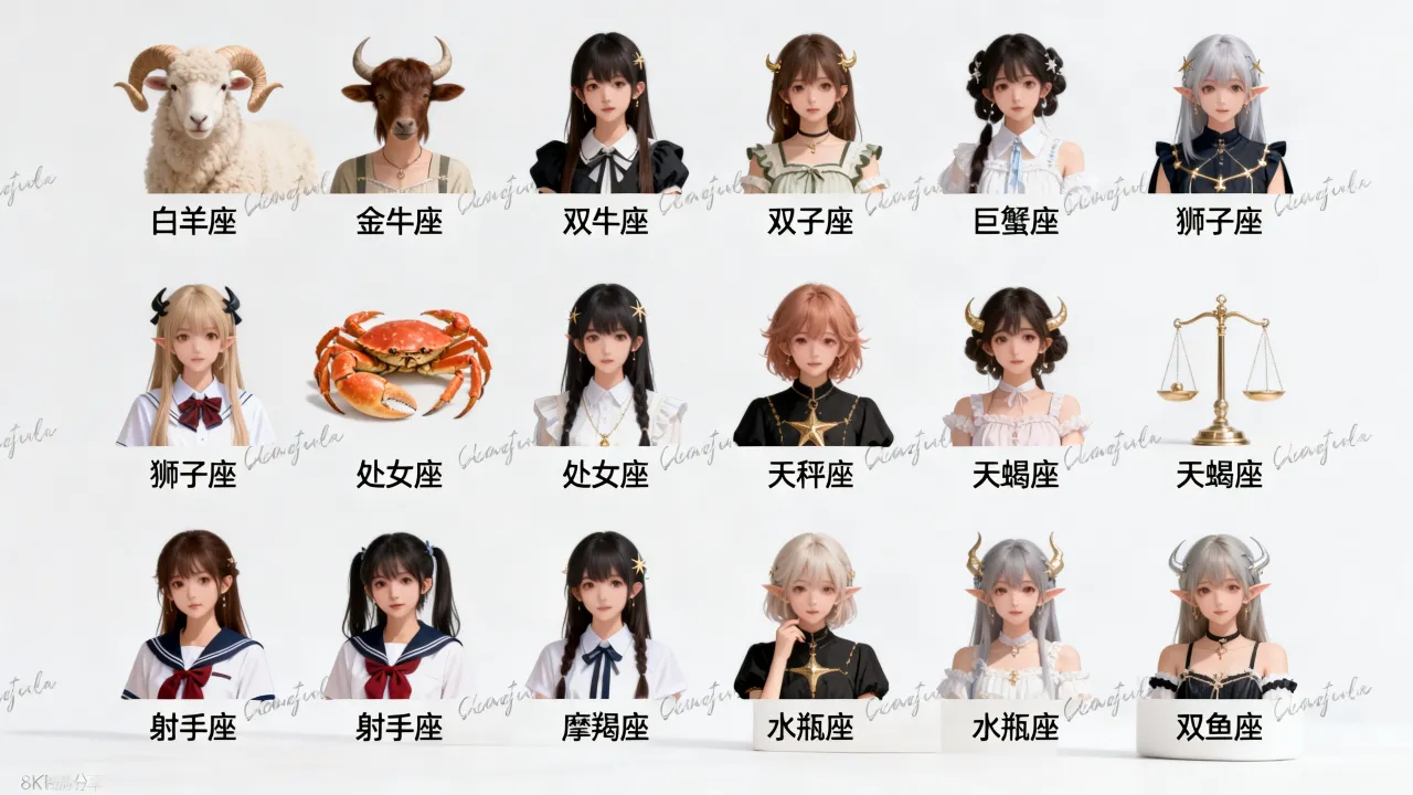 十二星座少女壁纸有哪些?十二星座少女壁纸高清唯美手机壁纸 十二星座少女壁纸有哪些?十二星座少女壁纸高清唯美手机壁纸