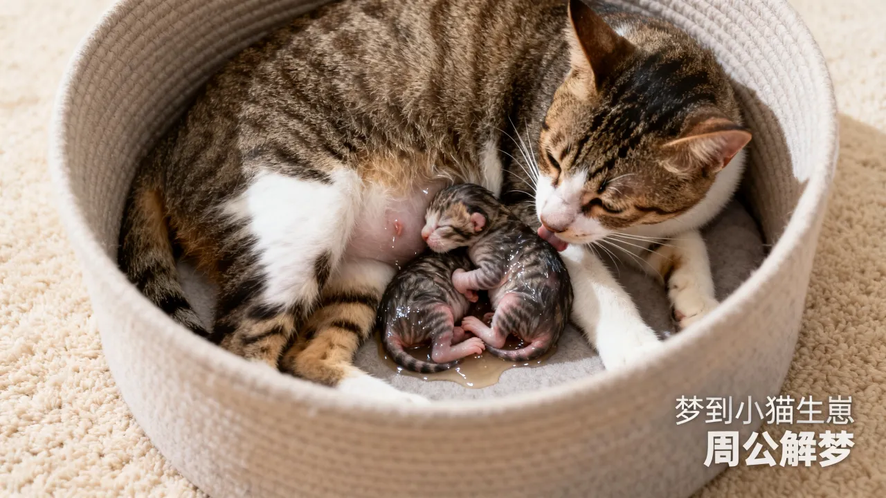 梦到小猫生崽怎么回事,周公解梦有何预兆? 梦到小猫生崽怎么回事,周公解梦有何预兆?