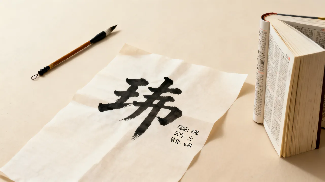 玮字笔画吉凶怎么读,玮字五行属性及读音详解 玮字笔画吉凶怎么读,玮字五行属性及读音详解