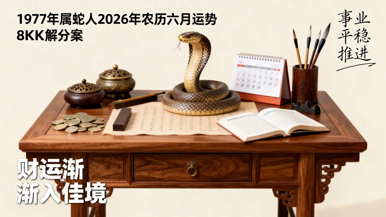 1977年属蛇人2026年农历六月运势如何?事业财运好不好? 1977年属蛇人2026年农历六月运势如何?事业财运好不好?