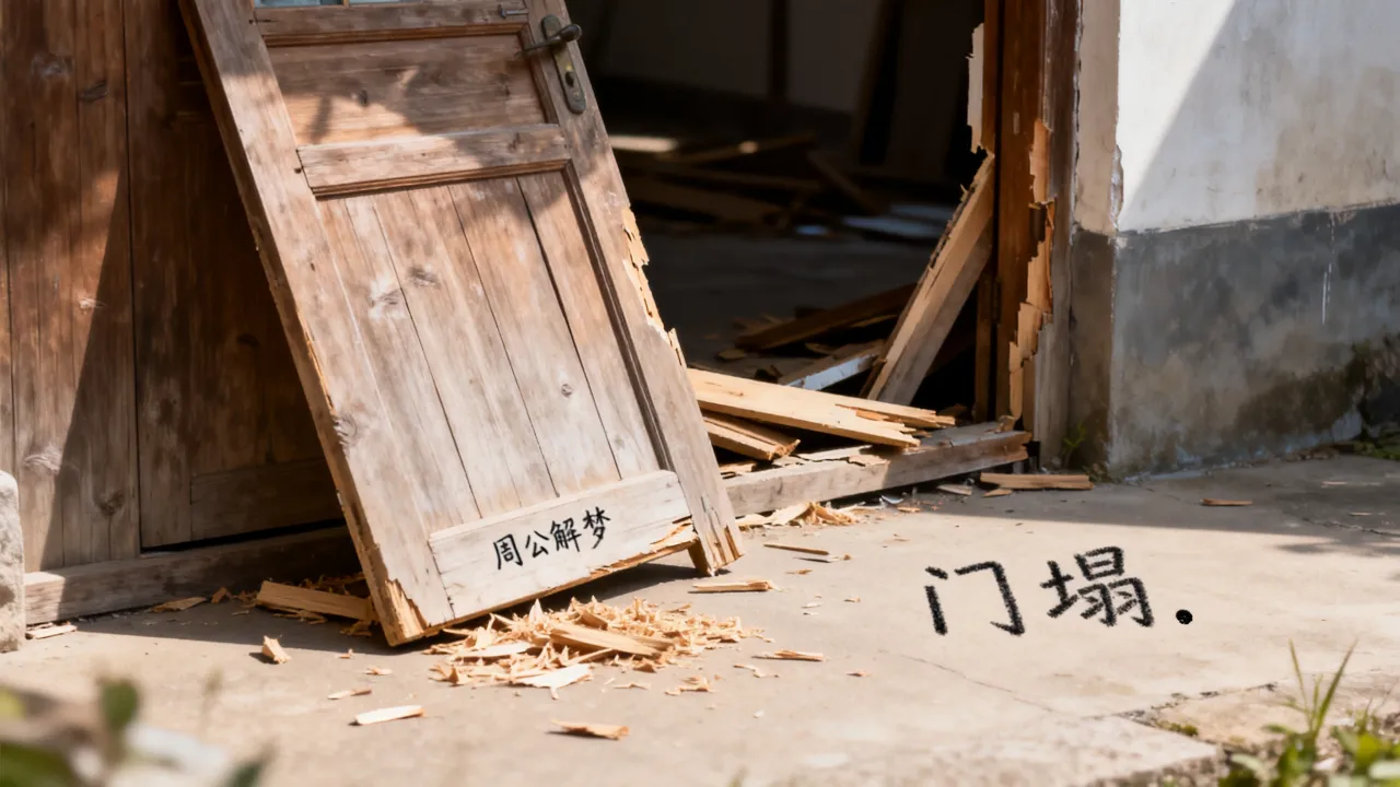 梦到门塌怎么样，周公解梦大全中有什么预兆？