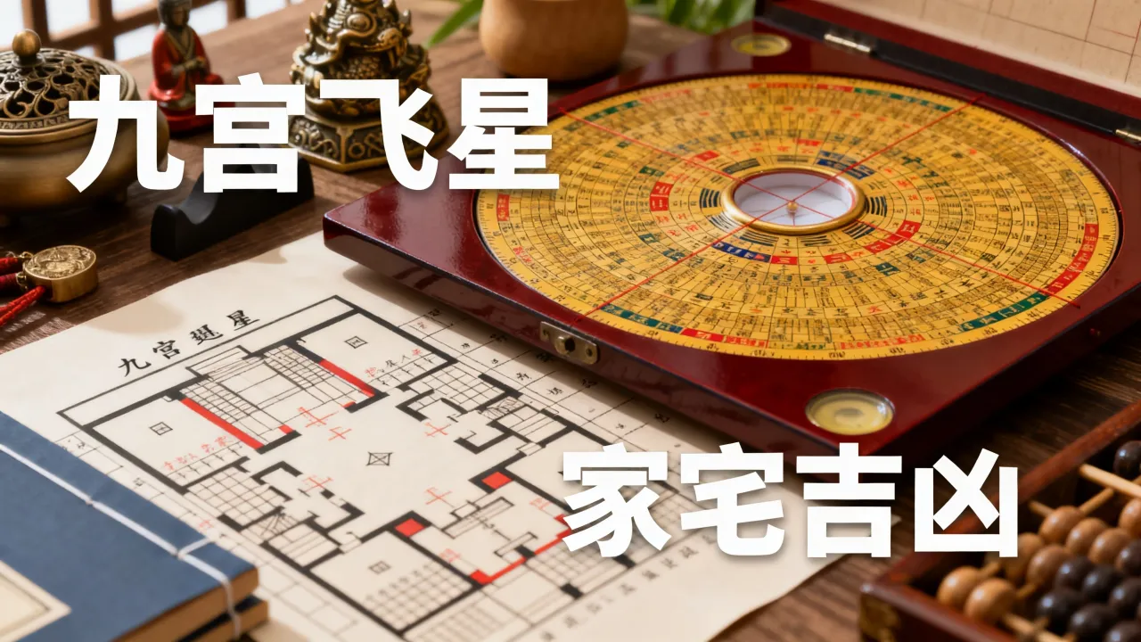 九宫飞星怎么论吉凶，九宫飞星怎么看家宅吉凶