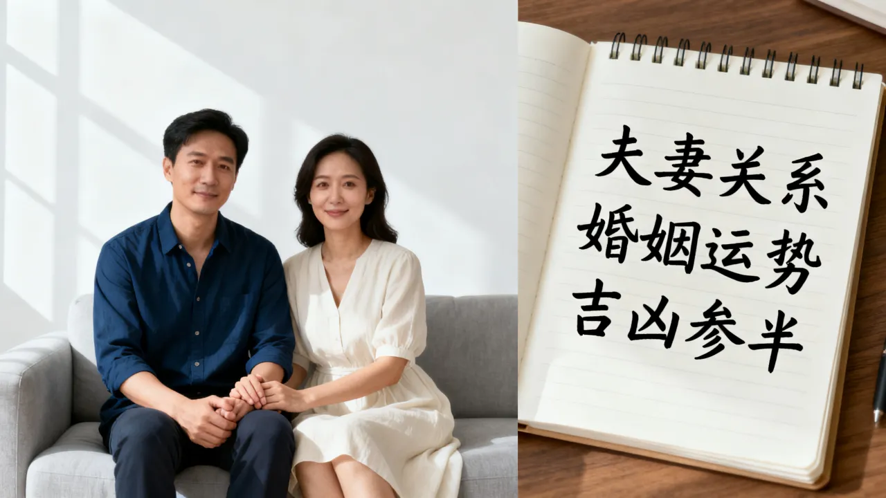 夫妻吉凶参半怎么看，婚姻吉凶参半是什么意思？