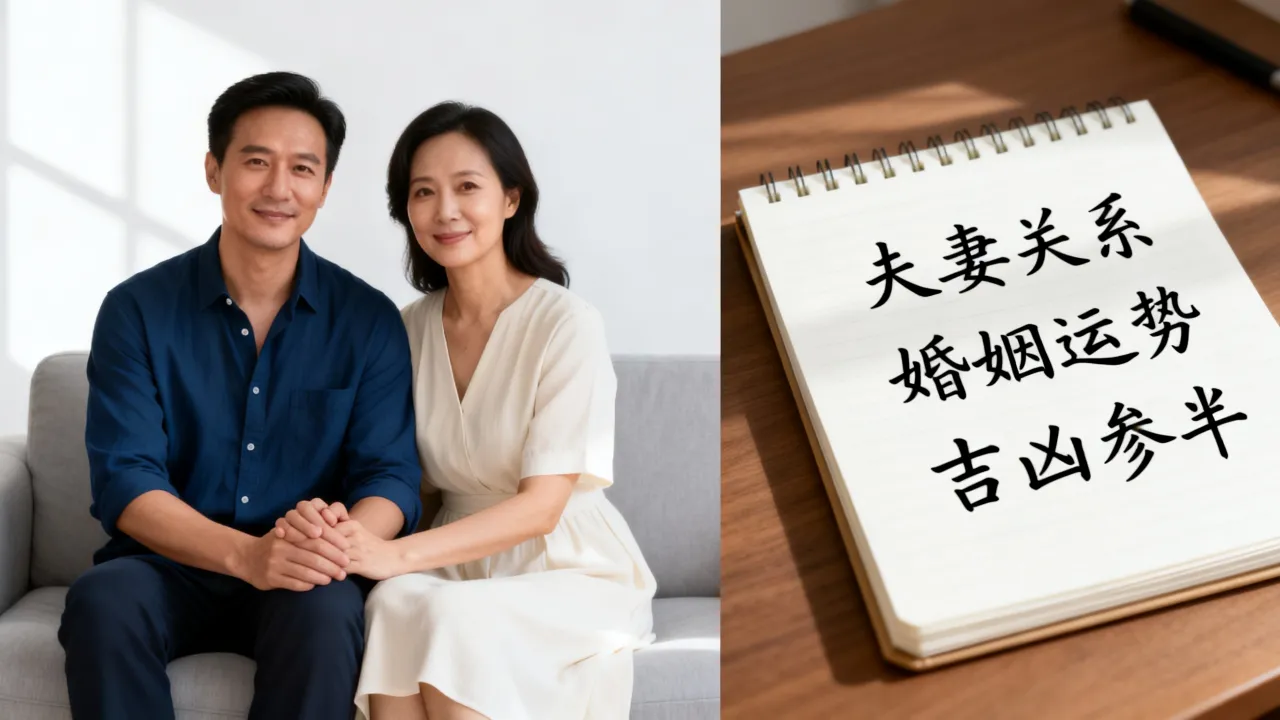 夫妻吉凶参半怎么看，婚姻吉凶参半是什么意思？