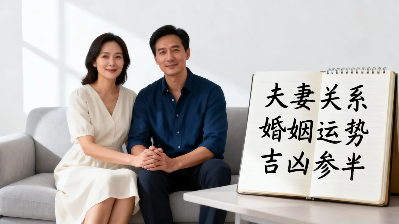 夫妻吉凶参半怎么看，婚姻吉凶参半是什么意思？
