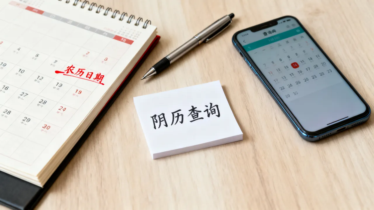 阴历今天是什么，农历今天几月几号怎么查