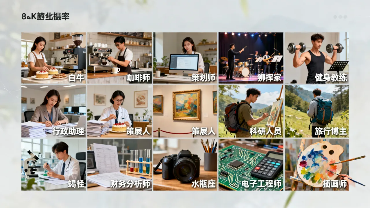 十二星座适合什么工作？十二星座各自最适合的职业是什么？