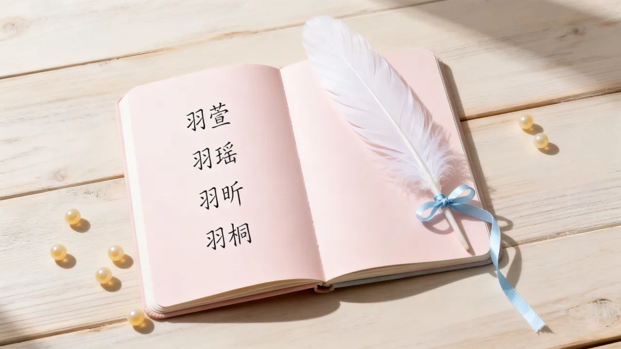 宝宝起名女羽什么好听,女孩带羽字名字有哪些推荐? 宝宝起名女羽什么好听,女孩带羽字名字有哪些推荐?
