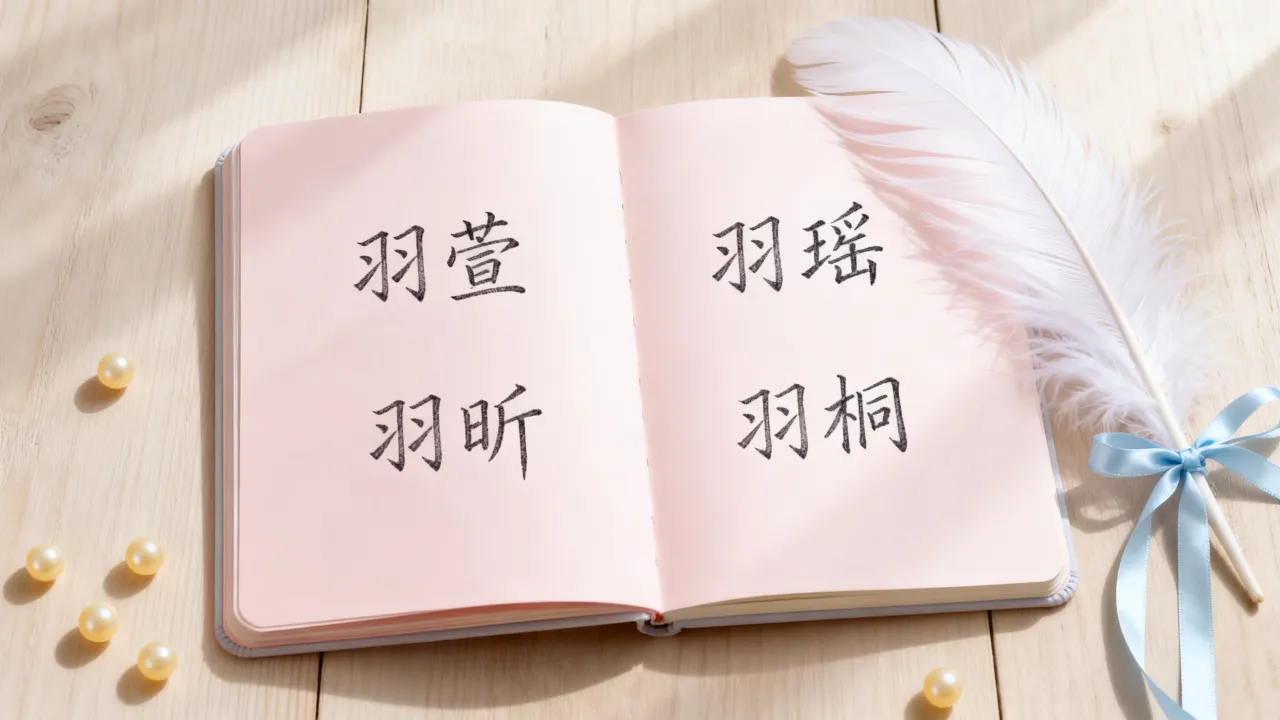 宝宝起名女羽什么好听,女孩带羽字名字有哪些推荐? 宝宝起名女羽什么好听,女孩带羽字名字有哪些推荐?