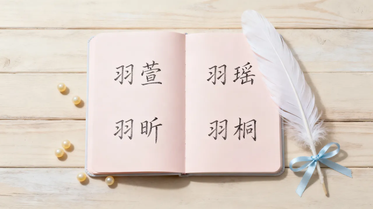 宝宝起名女羽什么好听,女孩带羽字名字有哪些推荐? 宝宝起名女羽什么好听,女孩带羽字名字有哪些推荐?