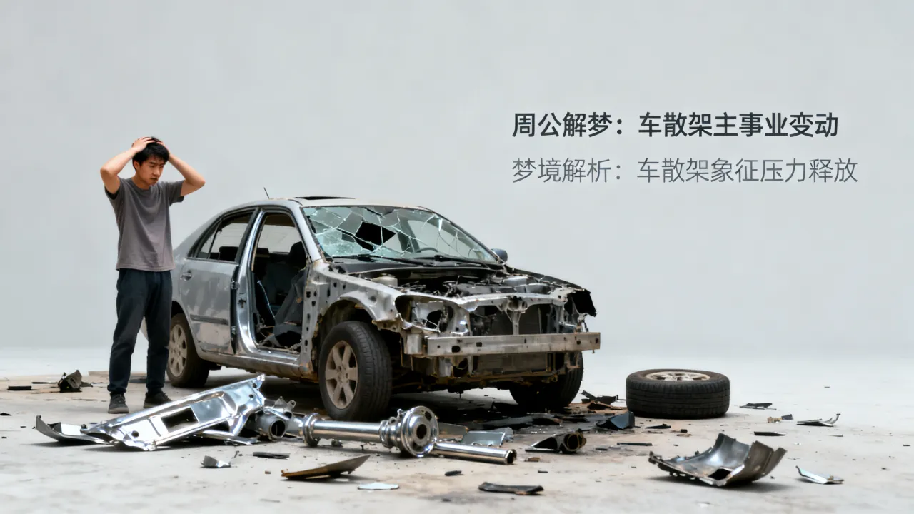 梦见车散架了好不好,梦见车散架在周公解梦里是什么预兆 梦见车散架了好不好,梦见车散架在周公解梦里是什么预兆