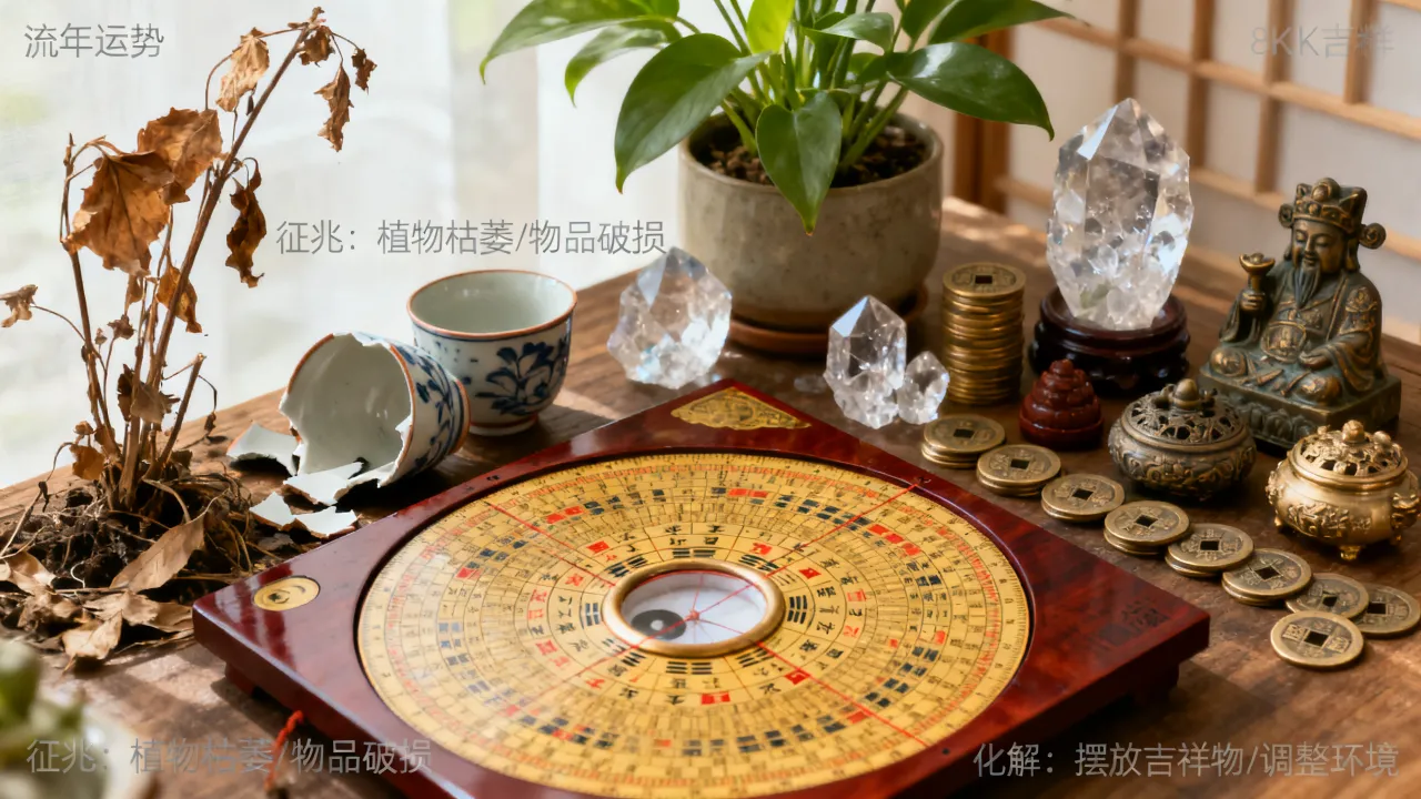 怎么看流年吉凶祸福，流年运势不好有哪些征兆和化解方法？