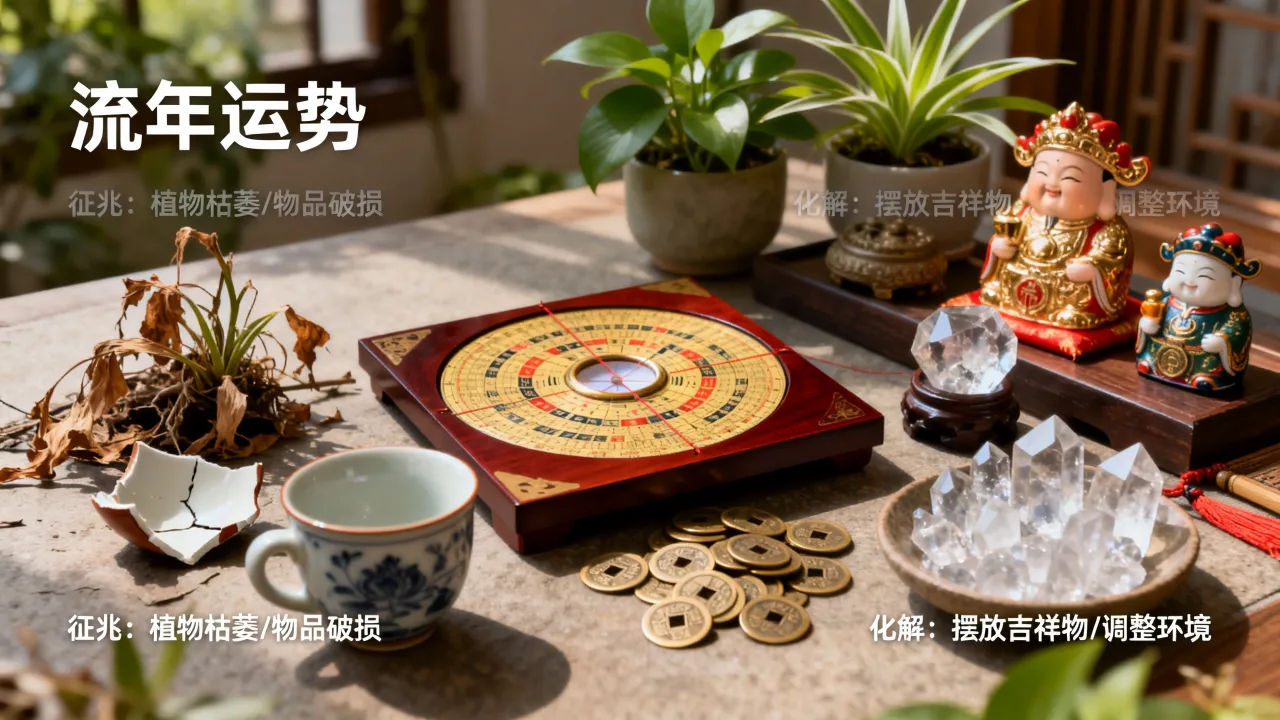 怎么看流年吉凶祸福，流年运势不好有哪些征兆和化解方法？