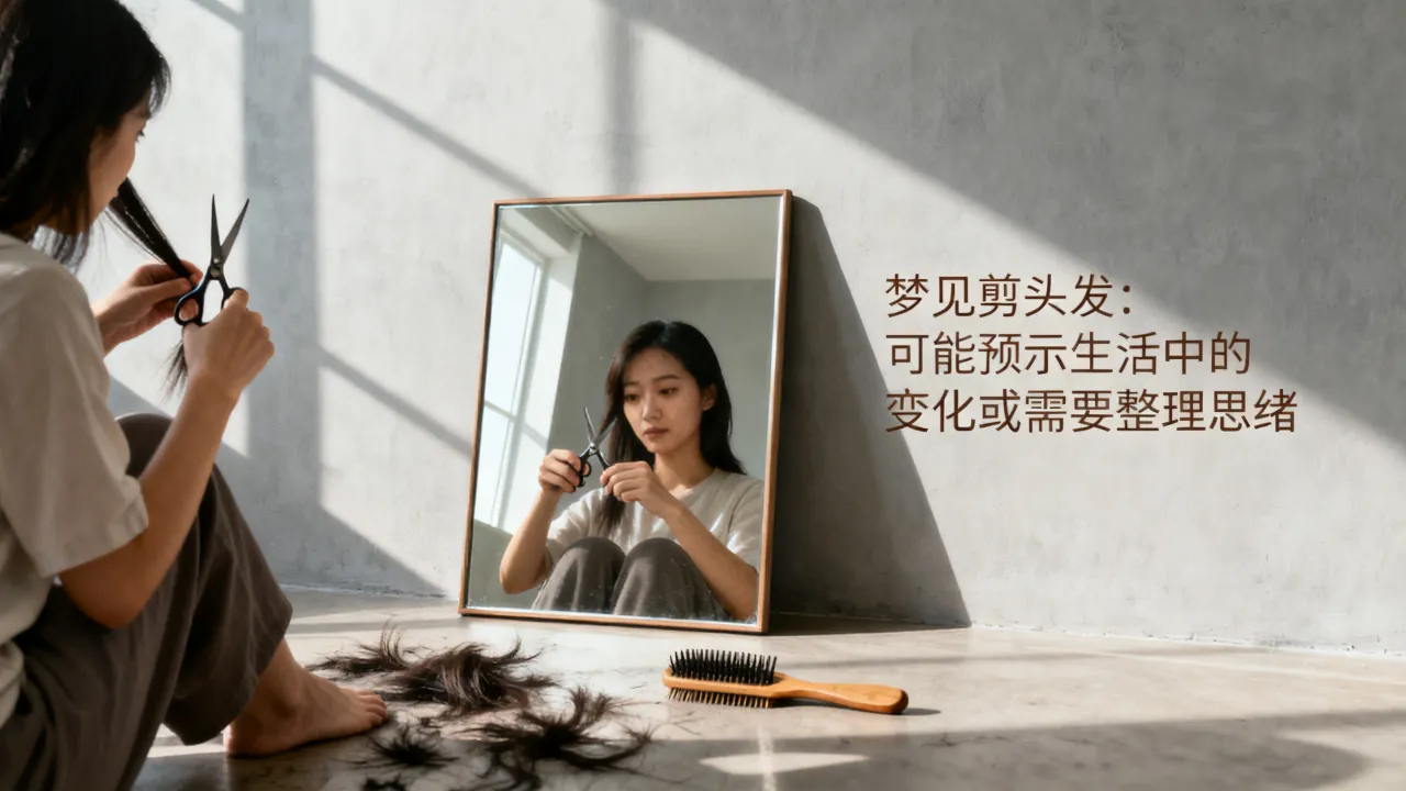 梦见剪头发了周公解梦是什么意思？做梦梦到剪头发了预兆好坏？