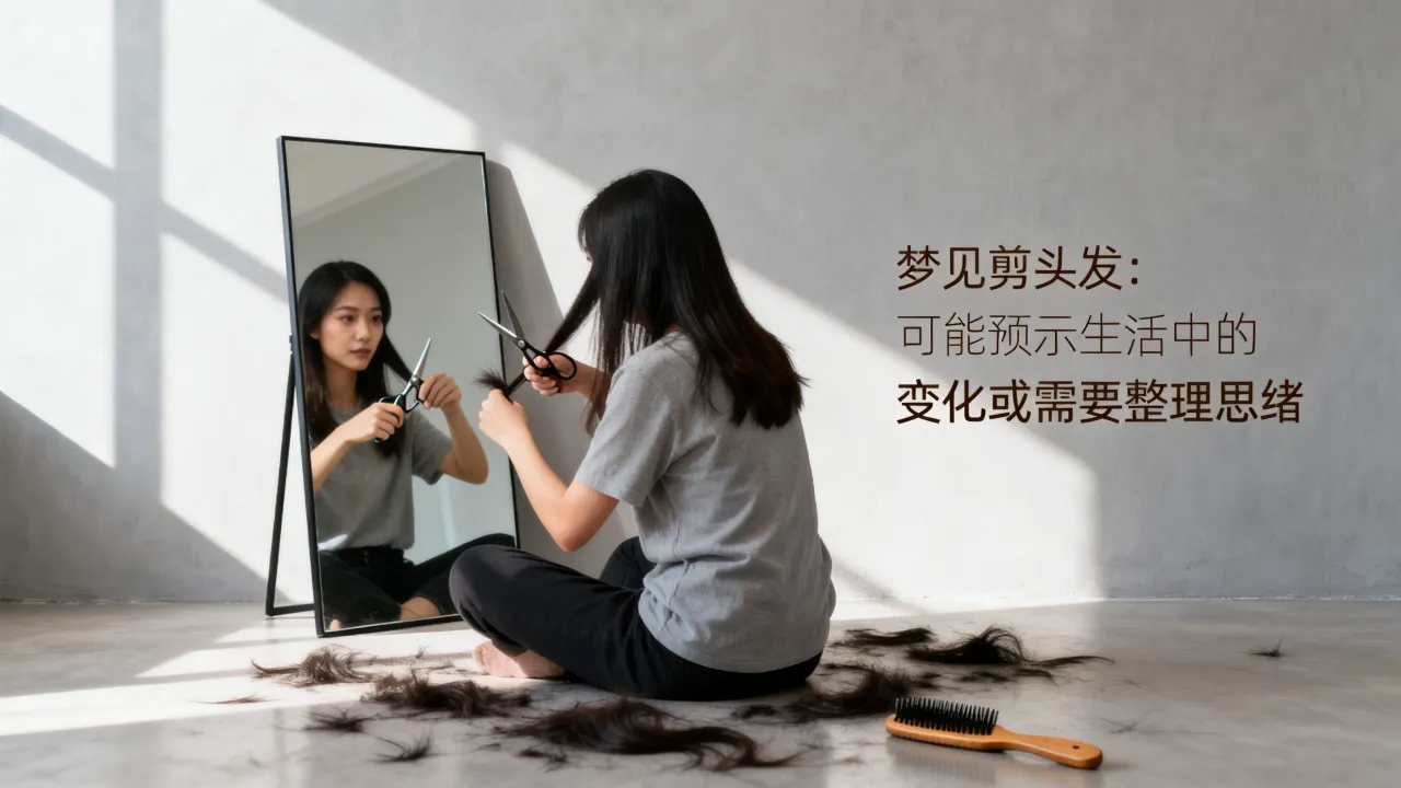 梦见剪头发了周公解梦是什么意思？做梦梦到剪头发了预兆好坏？
