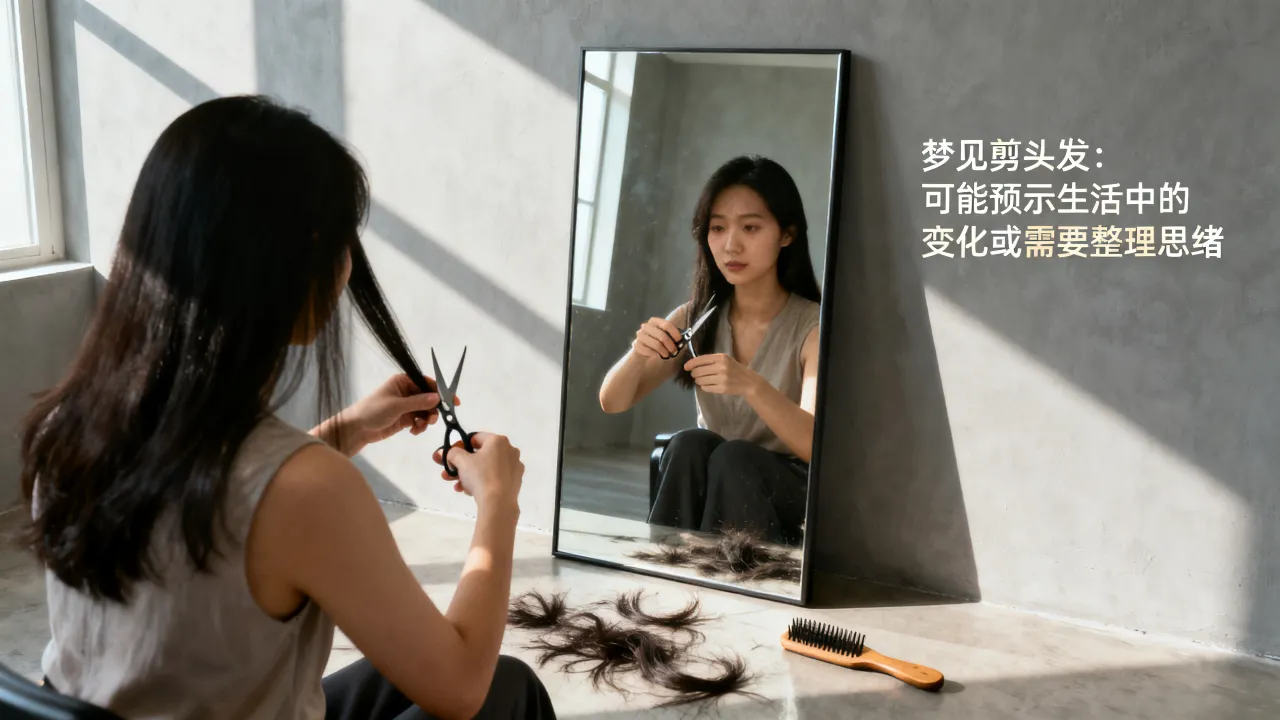 梦见剪头发了周公解梦是什么意思？做梦梦到剪头发了预兆好坏？