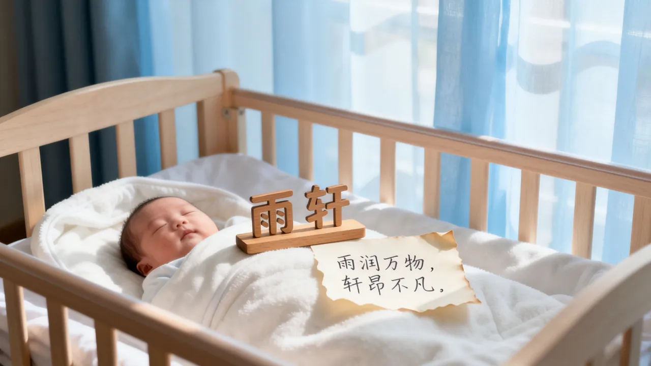 宝宝起名叫雨轩怎么样？雨轩名字寓意好不好？